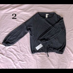 Super soft bell sleeve sweater